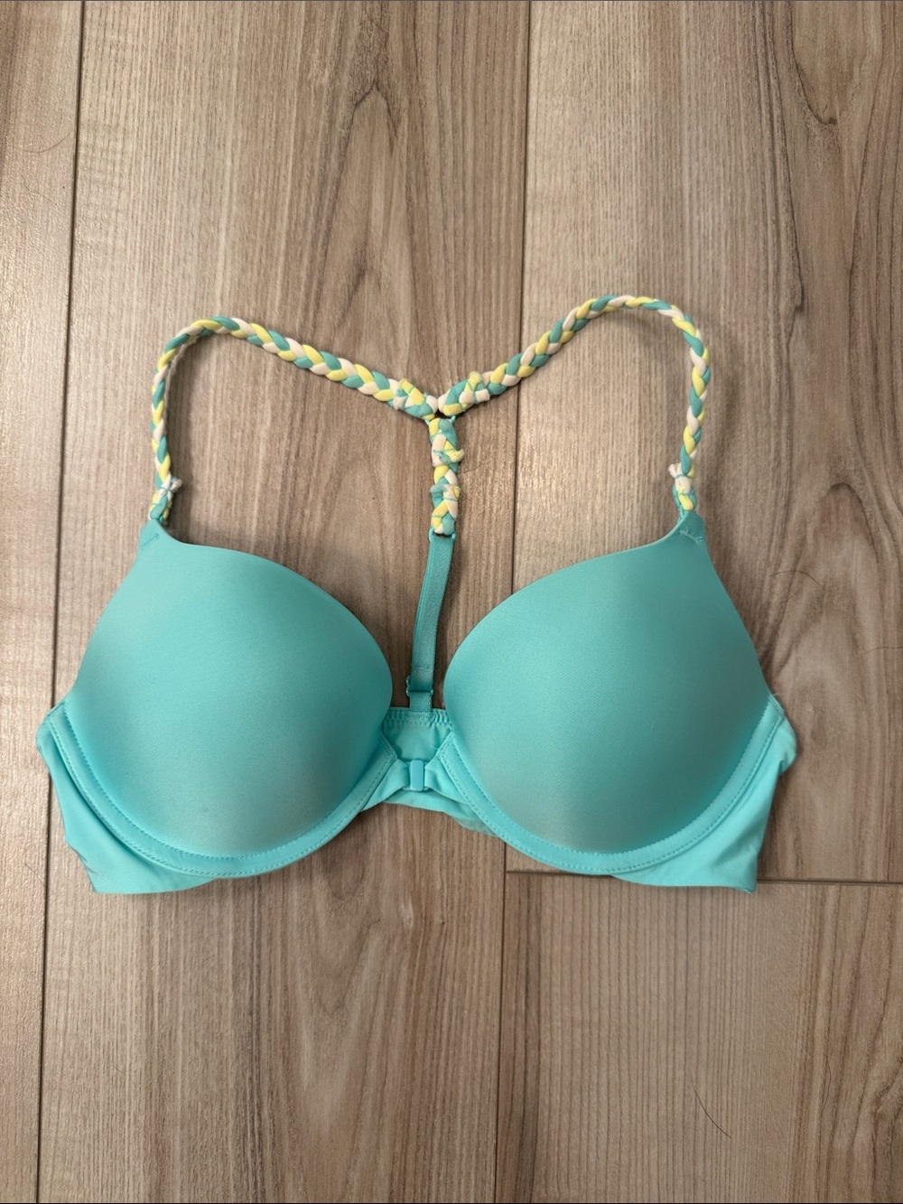 Victoria's Secret Light Bra with Braided Racerback Straps - 34C